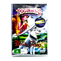 Pocahontas / White Fang - DOUBLE FEATURE -Kids DVD Rare Aus Stock New Region ALL