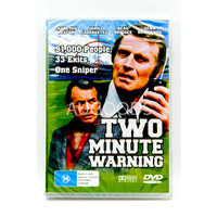 TWO MINUTE WARNING CHARLTON HESTON SNIPER MOVIE DVD