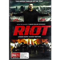 RIOT - Rare DVD Aus Stock New Region 4
