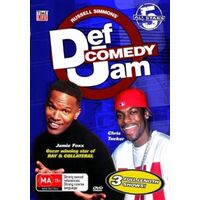 Def Comedy Jam All Stars 5 REGION 4 -DVD Comedy Series Rare Aus Stock New