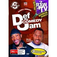 Def Comedy Jam All Stars 06 -DVD Comedy Series Rare Aus Stock New
