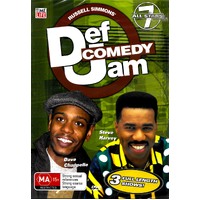 Def Comedy Jam - 7 All Stars -DVD Comedy Series Rare Aus Stock New Region 4