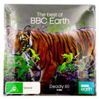Deadly 60 India-BBC Earth-Slip Case - DVD Series Rare Aus Stock New