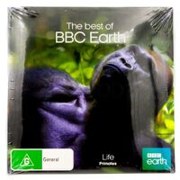 Life-Primates-BBC Earth-Slip Case - DVD Series Rare Aus Stock New