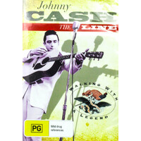 JOHNNY CASH - THE LINE - WALKING WITH A LEGEND -DVD -Music New Region ALL