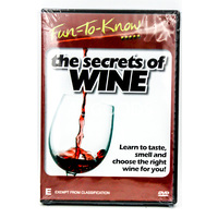 Fun to Know - Secrets of Wine -Educational DVD Series Rare Aus Stock New