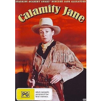 CALAMITY JANE - Rare DVD Aus Stock New Region 4