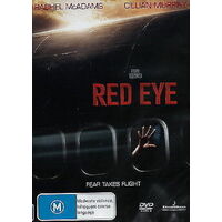 Red Eye Horror / Thriller Movie - Rachel Adams - Rare DVD Aus Stock New