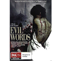 EVIL WORDS - Rare DVD Aus Stock New