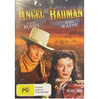 ANGEL AND THE BADMAN John Wayne & Gail Russell PAL - Rare DVD Aus Stock New