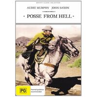 Posse from Hell Audie Murphy John Saxon Western Classic DVD