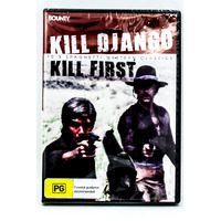 Kill Django Kill First - Rare DVD Aus Stock New Region 4