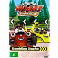ROARY THE RACING CAR: TROUBLING TRACKS -Kids DVD Rare Aus Stock New Region 4