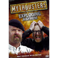 MYTHBUSTERS: EXPLODING MAYHEM - Rare DVD Aus Stock New Region 4