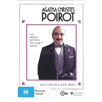 AGATHA CHRISTIES: POIROT SERIES 4 BOX SET: 4 DISC - DVD Series New Region ALL