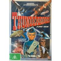 Thunderbirds : Vol 5 Gerry Anderson -DVD Comedy Series Rare Aus Stock New