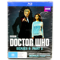 Doctor Who Series 9 : Part 2 - Blu-Ray Series Rare Aus Stock New Region B