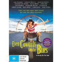 Even Cowgirls Get The Blues -Rare DVD Aus Stock -Music New Region 4