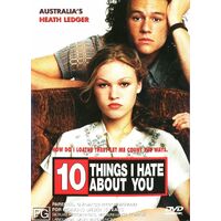 10 Things I hate about you - Rare DVD Aus Stock New Region 4