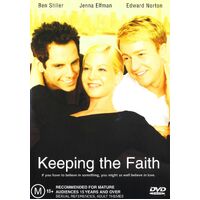 Keeping the Faith - Rare DVD Aus Stock New Region 4