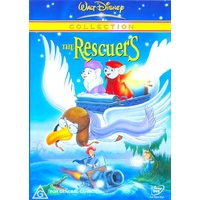 The Rescuers -Rare DVD Aus Stock -Family New Region 4