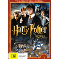 Harry Potter & The Chamber Of Secrets (Special Edition) -Kids DVD New Region 4