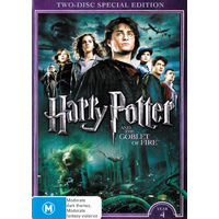 Harry Potter & The Goblet Of Fire (Special Edition) -Kids DVD New Region 4