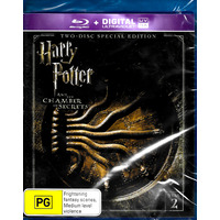 Harry Potter And The Chamber Of Secrets - Rare Blu-Ray Aus Stock New Region B