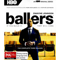 Ballers: Season 3 -Rare Blu-Ray Aus Stock Comedy New Region B