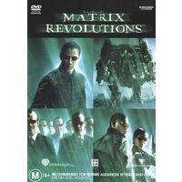 Matrix Revolutions DVD