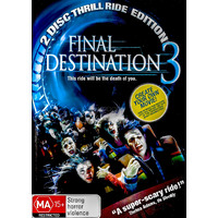 Final Destination 3 Mary Elizabeth Winstead Ryan Merriman - DVD New Region 4