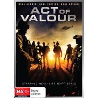 Act of Valour - Rare DVD Aus Stock New Region 4