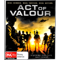 ACT OF VALOUR - Rare Blu-Ray Aus Stock New Region B