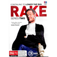 RAKE - SERIES TWO - DVD Series Rare Aus Stock New Region 4