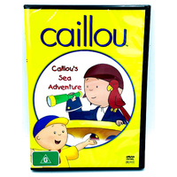 Caillous Sea Adventure -Kids DVD Series Rare Aus Stock New Region 4