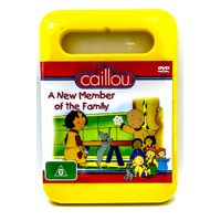 Caillou - A New Member of the Family -Kids DVD Series Rare Aus Stock New