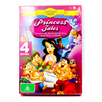 Enchanted Tales Princess Tales 4 Movies -DVD Series -Kids & Family New
