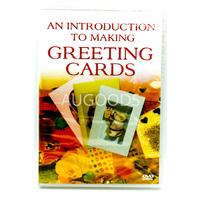 An Introduction to Making Greeting Cards -Educational DVD Series New Region ALL