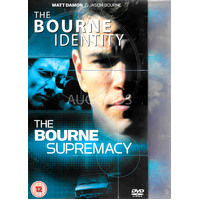 The Bourne Identity + The Bourne Supremacy DVD Preowned: Disc Like New