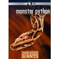 INSIDE NATURE'S GIANTS: MONSTER PYTHON Region 1 DVD Preowned: Disc Like New