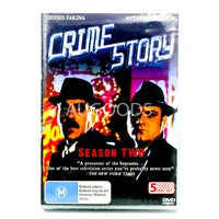 CRIME STORY - SEASON 2 - 5 Disc DVD Preowned: Disc Like New