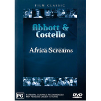 Abbott & Costello Africa Screams DVD Preowned: Disc Like New