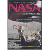 NASA 25 YEARS VOLUME 3 APOLLO- SKYLAB DVD Preowned: Disc Like New
