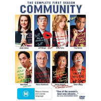 Community The Complete First Season DVD Preowned: Disc Like New