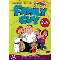 Family Guy: Season 3 DVD Preowned: Disc Like New