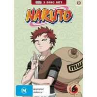 Naruto: Collection 6 - Episodes 66 to 78 AUS DVD Preowned: Disc Like New