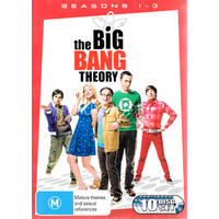 The Big Bang Theory Season 1-3 DVD Preowned: Disc Like New
