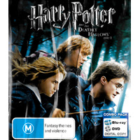 Harry Potter Deathly Hallows Part 1 Blu-Ray Preowned: Disc Like New