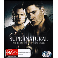 Supernatural: Season 7 (with Bonus TV Sampler) Blu-Ray Preowned: Disc Like New