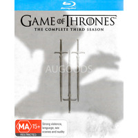 Game of Thrones The Complete Third Season Blu-Ray Preowned: Disc Like New